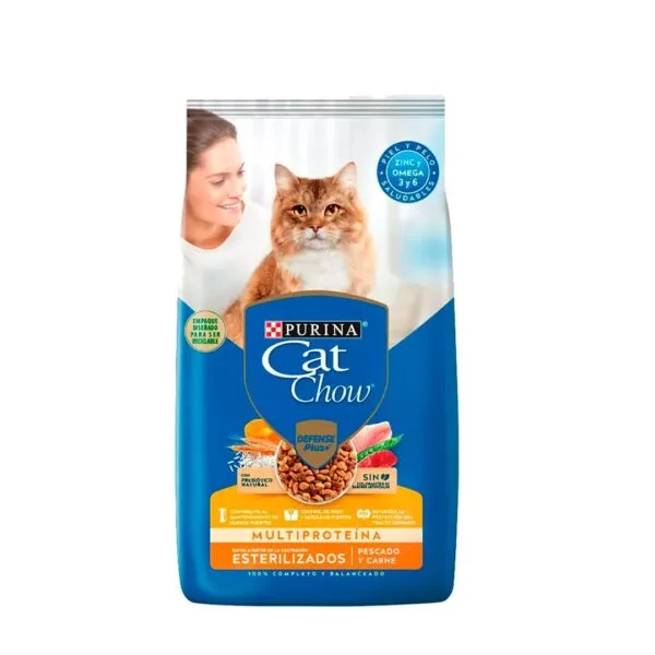 CAT CHOW GATOS CASTRADOS 1 KG