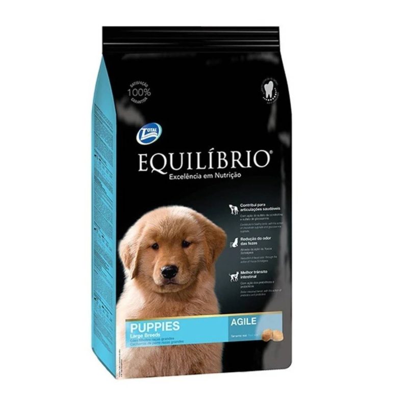 EQUILIBRIO FILHOTES RAZ. GRANDES 15 KG