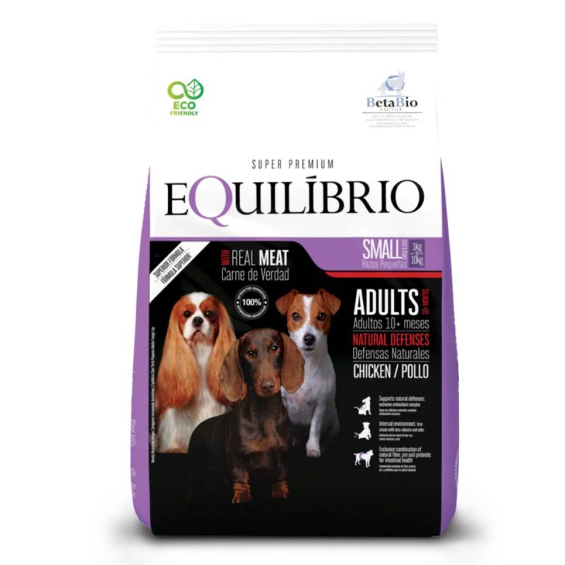 EQUILIBRIO ADULTOS PQUEÑAS. RZAS. 7.5 KG