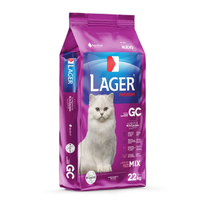 LAGER GATO CASTADO 22kg