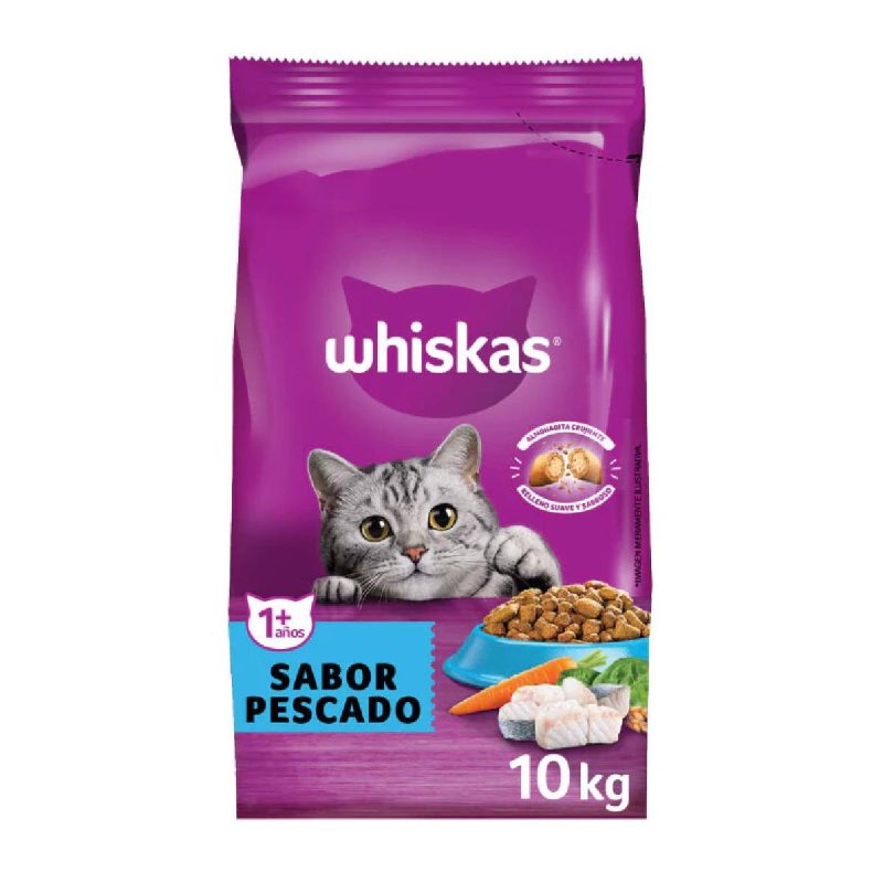 WHISKAS PESCADO 10kg