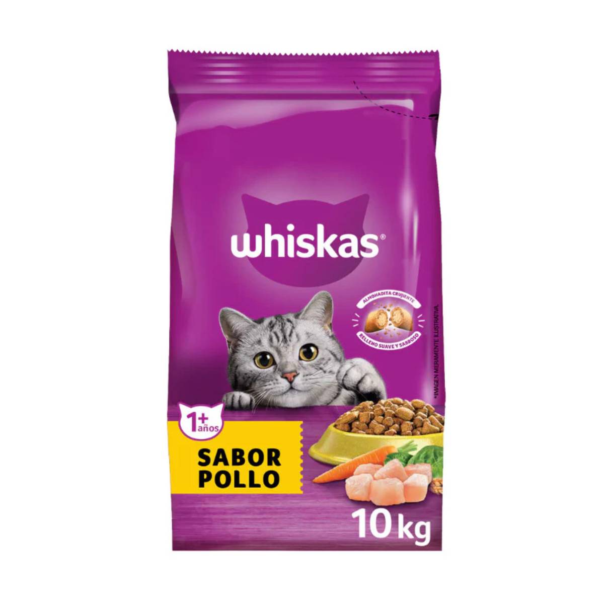 WHISKAS POLLO 10kg